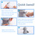 Filter Pump for Above Ground Pools, 330 GPH Filter for Inflatbale Pool, Flow Rate Pool Filter for Inflatable Swimming Pool Crystal Clear Filter Pump with 2 Filter Cartridges