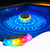 COXSENI Solar Floating Pool Lights 6.4", RGB Top & Bottom Glow, 1 Pack