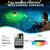 COXSENI Solar Floating Pool Lights 6.4", RGB Top & Bottom Glow, 1 Pack