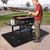 rumlick 65x39 inches Large Under Grill Mats for Blackstone Outdoor Deck BBQ