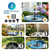 Solaceura 4W Outdoor Solar Bird Bath Fountain Pump