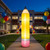 Shappy 6ft Inflatable Pencil Giant Jumbo Lighted Back to School Inflatable Large LED Pencil Blow up Outdoor Decor for Welcome Back to Preschool Kindergarten Elementary Yard Garden Decor Photo Props