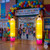 Shappy 6ft Inflatable Pencil Giant Jumbo Lighted Back to School Inflatable Large LED Pencil Blow up Outdoor Decor for Welcome Back to Preschool Kindergarten Elementary Yard Garden Decor Photo Props