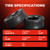 MOTOOS 15x6.00-6 Lawn Mower Turf Tires,2 Pack,2PR,Tubeless