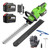 Hedge Trimmers Cordless with Battery 20" 21V, 2x4.5Ah Kit incl Charger, Goggles & Gloves