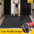 JSEI Door Mat for Entrance 32"x48", Dirt Trapper Doormat, Dark Grey