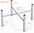 19-27 inch Fire Pit Stand, Stainless Steel Retractable Adjustable Base, Firepit Stand for Solo Stove Bonfire Ranger Yukon, Sturdy, Easy to Install, Accessories for Solo Stove