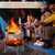 19-27 inch Fire Pit Stand, Stainless Steel Retractable Adjustable Base, Firepit Stand for Solo Stove Bonfire Ranger Yukon, Sturdy, Easy to Install, Accessories for Solo Stove