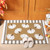 Drydiet 2 Pcs Fall Layered Doormat Set Neutral Pumpkin with Stripe Rug