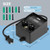 Electric Fence Energizer with LCD Display, Ortis 12,000V 3 Joules Electric Fence Charger, 6.2 Mile Range, Safe & Effective Animal Control for Livestock, Garden & Pasture Protection
