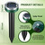 Mole Repellent for Lawns - Gopher Repeller Ultrasonic Solar Powered Vole Repellent Outdoor Waterproof Rat Deterrent Spikes Repellent Snake,Chipmunk,Groundhog,Sonic Mole Stakes for Garden,Yard