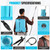 4 Gallon Battery Powered Backpack Sprayer with Auto-Mixing, Compatible with Makita 18V Battery, 21V 2.6Ah Battery, 2 Spray Wands (Stainless & Fiberglass), 100 PSI Garden Sprayer for Lawn Care