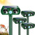 2026 Sonic Fortress Pro Deer Repellent Devices for Plants,4 Pack