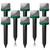 8 Pack Mole Repellent Solar Powered, Gopher Repellent Ultrasonic Stakes for Lawns, IP65 Waterproof Mole Deterrent for Yard, Outdoor Rodent Control for Groundhog, Vole, Armadillo, Chipmunk, Snake
