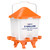 Eggluuz 5 Gallons Chicken Waterer Bucket with Chicken Water Cups, Adjustable Legs and Anti-Roost Cone