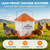 Eggluuz 5 Gallons Chicken Waterer Bucket with Chicken Water Cups, Adjustable Legs and Anti-Roost Cone