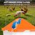 Eggluuz 5 Gallons Chicken Waterer Bucket with Chicken Water Cups, Adjustable Legs and Anti-Roost Cone