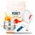 SunVara 5 Gallon Honey Bucket Kit with Gate, Strainer and Scraper