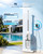 2026 Upgrade Cordless Handheld Pool Vacuum,Pool Vacuum for Above and Inground Pool,Rechargeable Pool Cleaner with Extention Pole,Up to 70-Min Runtime,Ideal for Leaves,Debris,Spas,Hot Tubs,Water White