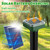 Mole Repellent Solar Powered 10 Pack,Upgraded Ultrasonic Gopher & Vole Deterrent, IP44 Waterproof Snake Repeller, Solar Sonic Spikes for Pest Control in Large Lawns Gardens & Farms