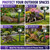 4 Pack Sonic Fortress Pro Deer Repellent for Plants,Cat Repellent Outdoor Solar Animal Repeller Ultrasonic Deterrent with Flashing Light Waterproof for Squirrel Rabbit Raccoon Fox for Garden