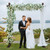 Chamvis 7.48FT Wooden Wedding Arch Frame, Wood Square Arch Backdrop Stand Wedding Arbor for Ceremony and Outdoor Lawn Decorations