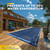 16-Ft x 32-Ft Pool Cover for Inground Pools - Rectangle Winter Pool Cover for Inground Pools, Extra Thick Material and Durable Design, Cold and UV-Resistance, Easy Installation, Navy Blue
