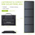 Portable Solar Panel 40W, Foldable Solar Charger for Outdoor Solar Power Station Generator, Adjustable Kickstand,10 in 1 Connectors,DC to DC Cable,USB QC3.0 Output for Camping RV Road Trip Adventure
