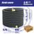 Araiozora Soaker Hose 100FT 5/8 Inch, Heavy Duty Leakproof Drip Irrigation Hose for Deep Watering Large Flower Beds, Estates & Landscaping