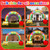 Happy Holiday Inflatable Pencil Arch Lawn Outdoor Decor 8 ft