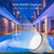 QCYYQYT LED Pool Light Bulb 12V 50W 5000LM 6500K Daylight White LED Swimming Pool Light Bulb