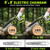 TNELTUEB Mini Chainsaw, 6" & 8" Cordless Electric Chainsaw, 4.0Ah Batteries