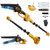 2-in-1 Cordless Pole Saw & Handheld Chainsaw
