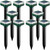Mole Repellent Solar Powered 10 Pack, Ultrasonic Gopher Vole & Snake Deterrent, IP44 Waterproof Sonic Spikes to Stop Animal Digging, Pest Repeller for Lawn Garden Yard & Landscape Protection