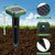 Mole Repellent Solar Powered 10 Pack, Ultrasonic Gopher Vole & Snake Deterrent, IP44 Waterproof Sonic Spikes to Stop Animal Digging, Pest Repeller for Lawn Garden Yard & Landscape Protection