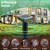 Mole Repellent Solar Powered 10 Pack, Ultrasonic Gopher Vole & Snake Deterrent, IP44 Waterproof Sonic Spikes to Stop Animal Digging, Pest Repeller for Lawn Garden Yard & Landscape Protection