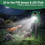 Peepst Solar Ultrasonic Animal Repellent with Motion Sensor & LED Lights – Waterproof Outdoor Deer Repellent Device for Yard, Garden & Lawn – Effective Against Cats, Coyotes, Raccoons & Dogs