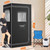 Garvee Sauna Box,Portable Sauna for Home with 4L 1500W Steamer,Explosion Zroof Zip,99 Mins Timer,Sauna Tent with 600D Encrypted Fibre, Easy Setup Quick Heat-Up Foldable Sauna for Home Spa（Grey）