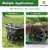 Parts Camp 20" Flat Free Tire Cart Wheels Replacement Wheelbarrow Tires