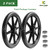 Parts Camp 20" Flat Free Tire Cart Wheels Replacement Wheelbarrow Tires