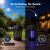 Gooqand Solar Bug Zapper 4500V Updated, Electric Mosquito Zapper Outdoor