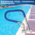 30x22 Inground Pool Rail w/Cover, 304SS Pool Handrail for Swimming Pool