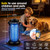 Outdoor Bug Zapper for Patio & Backyard, 15W UV Mosquito Killer with 4200V Electric Grid, 1500 Sq Ft Coverage, 8.9 FT Cord, IPX6 Waterproof Plug-in Fly Trap for Porch, Garden, Garage, Black (1 Pack)