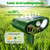 4 Pack 2026 Upgraded Solar Ultrasonic Animal Repellent Outdoor