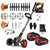 Cordless Grass Trimmer Battery Weed Eater Electric Weed Wacker with Wheels