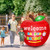 Back to School Decorations, 5FT Apple-Shaped Outdoor Inflatables, Blow Up Welcome Back to School Inflatable Decor, Light Up School Yard Decorations for First Day of School Garden Lawn