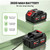 Vicien Cordless String Trimmer with 2 Battery & Charger, 4 in 1 Weed Wacker