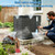 Air Conditioner Evaporative Cooling Kit, AC Condenser Misting System with Water Filter and Pipe Cutter, Cooling System for Residential Sun-Exposed Condensers & High-Temperature Climate Homes