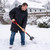 45 Inch Spade Shovel Trench Drain Spade Sharp Shooter Narrow Wood D-Handle