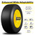 RONPOW 11x4.00-5 Zero Turn Lawn Mower Tires Flat Free, 350lb Load Capacity